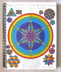 Sacred Geometry Design Sourcebook - Universal Dimensional Patterns - by Bruce Rawles (front cover artwork)