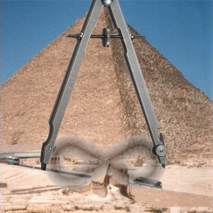 Great Pyramid - Sphinx - Compass - Infinity