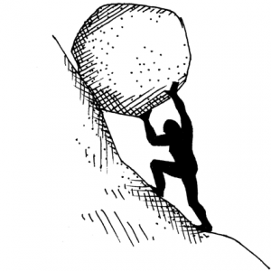 Sisyphus-cartoon