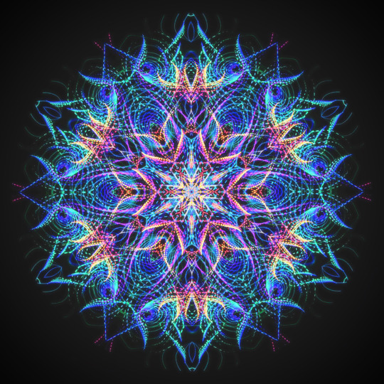 Inspirit - Hexagonal kaleidoscope mandala generator iOS app - The Geometry  Code