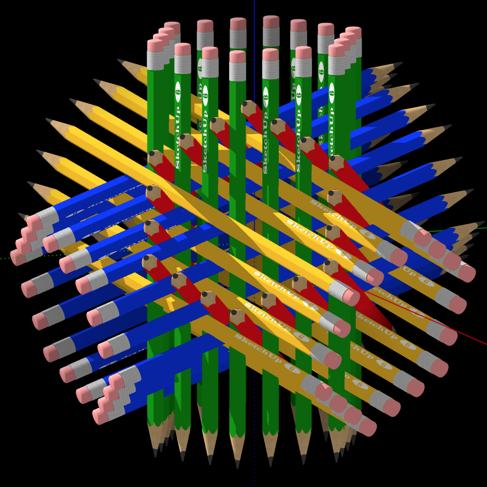 HexaSticks 3D model