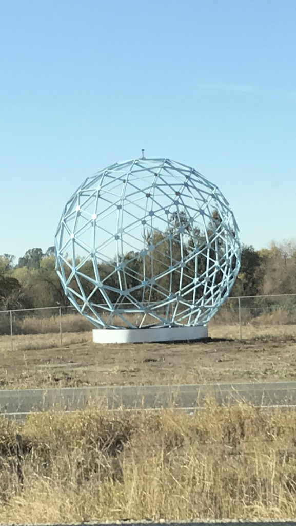 Geodesic Sphere near Redding, Calif.