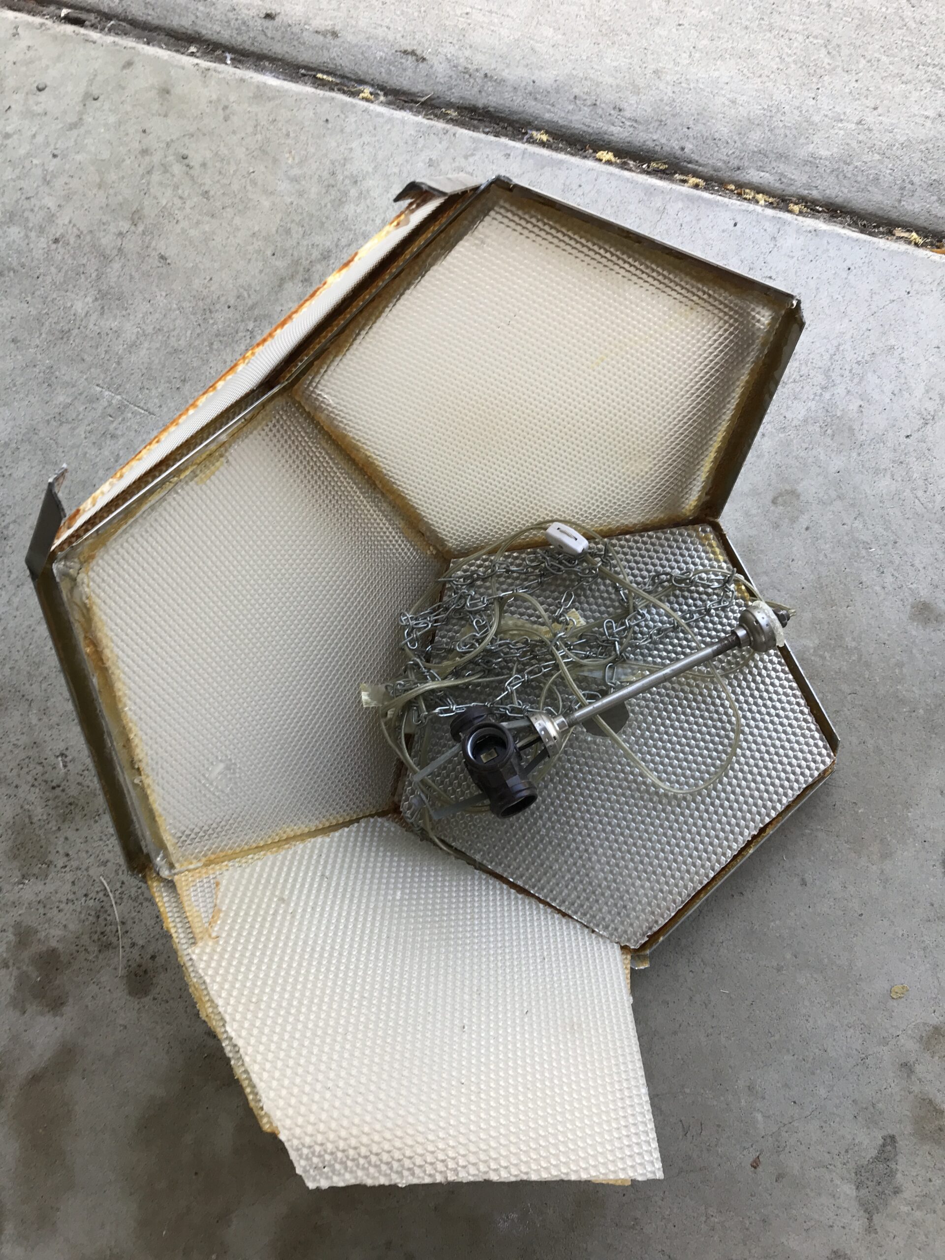 dodecahedron lamp (needs repair)