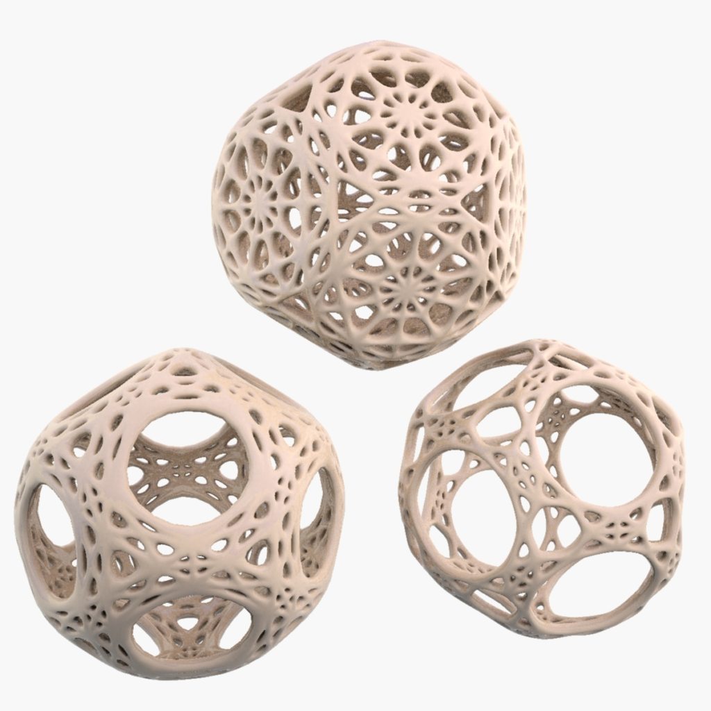 Archimedean polyhedra permutations