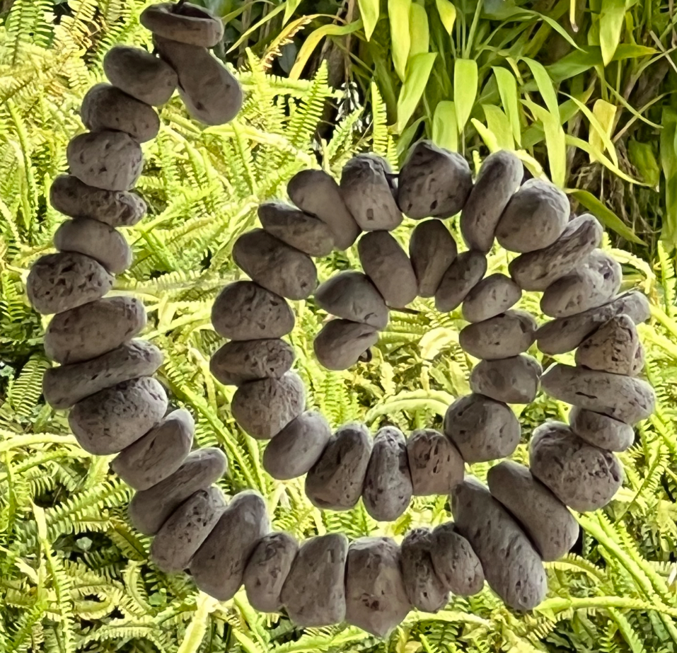 Spiral yard art; Hamilton, NZ