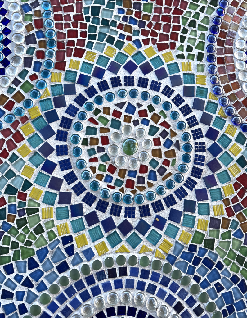 colorful mosaic art